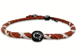 Penn State Nittany Lions Necklace Spiral Football CO