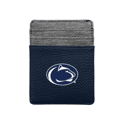 Penn State Nittany Lions Pebble Front Pocket Wallet Navy