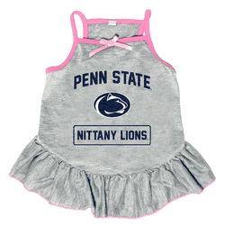 Penn State Nittany Lions Pet Dress Grey Type Large