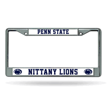 Penn State Nittany Lions Chrome Frame