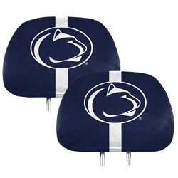 Penn State Nittany Lions Printed Head Rest Cover Set - 2 Pieces