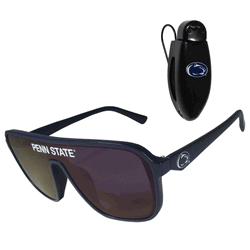 Penn State Nittany Lions Shield Sunglasses with Visor Clip