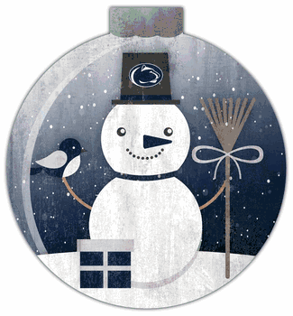 Penn State Nittany Lions Snowglobe 12in Wall Art