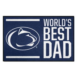 Penn State Nittany Lions Starter Mat Accent Rug - 19in. x 30in. World's Best Dad Starter Mat
