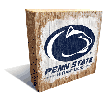 Penn State Nittany Lions Team Logo Block 6X6