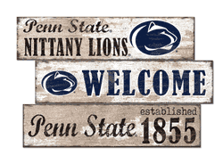 Penn State Nittany Lions Welcome 3 Plank