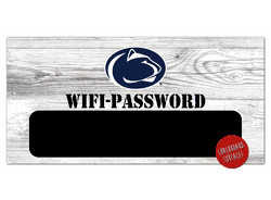 Penn State Nittany Lions Wifi Password 6x12 Sign