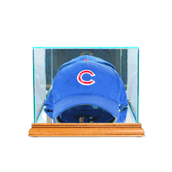 Perfect Cases Cap / Hat Display Case - Walnut