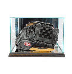 Perfect Cases Rectangle Baseball Glove Display Case - Black