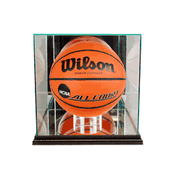Perfect Cases Rectangle Basketball Display Case - Black
