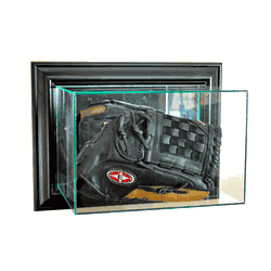 Perfect Cases Wall Mounted Glove Display Case - Black