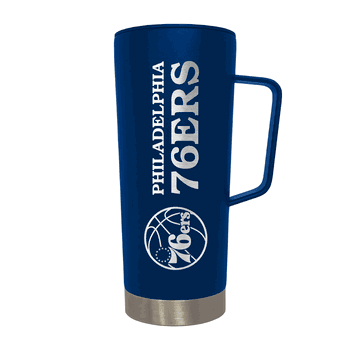 Philadelphia 76ers 18oz Roadie Tumbler with Handle
