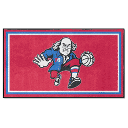 Philadelphia 76ers 3ft. x 5ft. Plush Area Rug