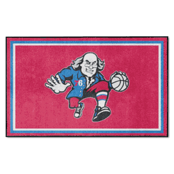Philadelphia 76ers 4ft. x 6ft. Plush Area Rug