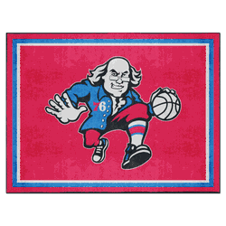 Philadelphia 76ers 8ft. x 10 ft. Plush Area Rug