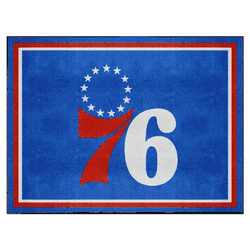 Philadelphia 76ers 8ft. x 10 ft. Plush Area Rug