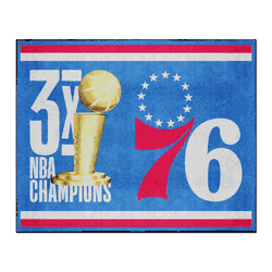 Philadelphia 76ers Dynasty 8ft. x 10ft. Plush Area Rug