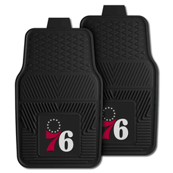 Philadelphia 76ers Heavy Duty Car Mat Set - 2 Pieces