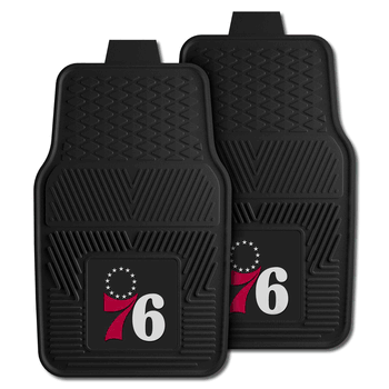 Philadelphia 76ers Heavy Duty Car Mat Set - 2 Pieces