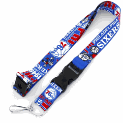 Philadelphia 76ers Lanyard Breakaway Style Dynamic Design