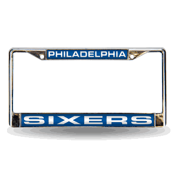 Philadelphia 76ers Laser Frame (Blue)