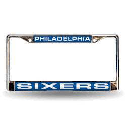 Philadelphia 76ers Laser Frame (Blue)