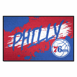 Philadelphia 76ers Slogan Starter Mat Accent Rug - 19in. x 30in.