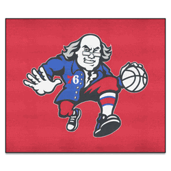 Philadelphia 76ers Tailgater Rug - 5ft. x 6ft.