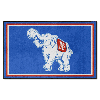 Philadelphia Athletics 4ft. x 6ft. Plush Area Rug