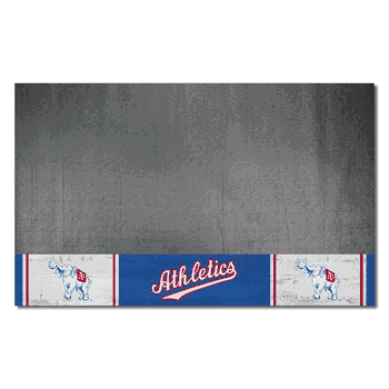 Philadelphia Athletics Vinyl Grill Mat - 26in. x 42in.
