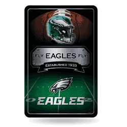 Philadelphia Eagles  11" x 17" Metal Home Dcor Sign