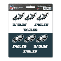 Philadelphia Eagles 12 Count Mini Decal Sticker Pack