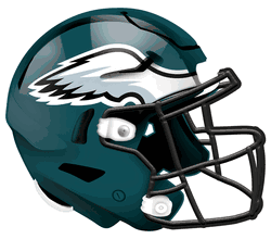 Philadelphia Eagles 12in Authentic Helmet Sign