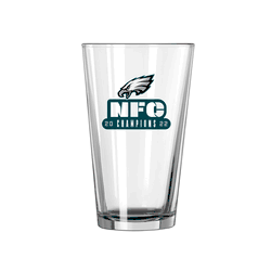 Philadelphia Eagles 16oz Conference Champs Pint Glass