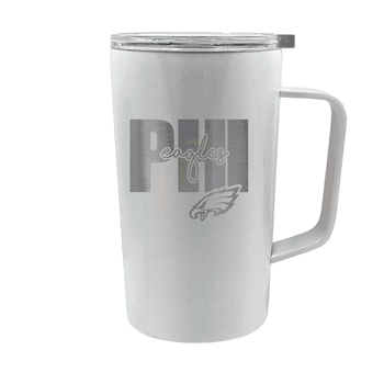 Philadelphia Eagles 18oz Hustle Travel Mug