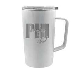 Philadelphia Eagles 18oz Hustle Travel Mug