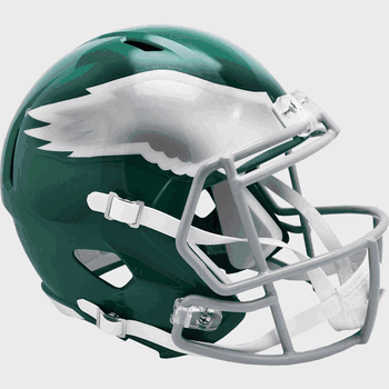 Philadelphia Eagles 1974 to 1995 Speed Replica Full Size Throwback Helmet