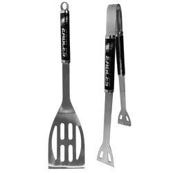 Philadelphia Eagles 2 pc Black BBQ Set
