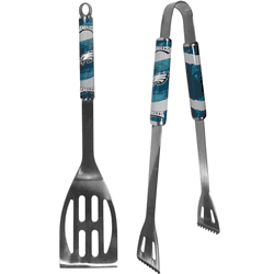 Philadelphia Eagles 2 pc Steel BBQ Tool Set