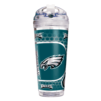 Philadelphia Eagles 24 Oz. Acrylic Tumbler w/ Straw