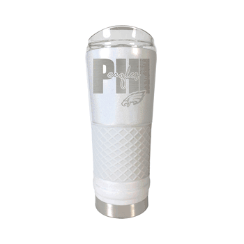 Philadelphia Eagles 24oz Opal Draft Tumbler