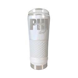 Philadelphia Eagles 24oz Opal Draft Tumbler