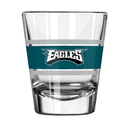 Philadelphia Eagles 2oz Stripe Shot Glass