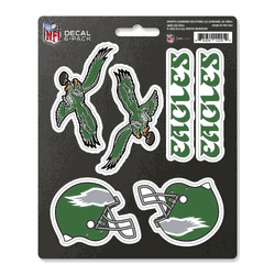 Philadelphia Eagles 6 Count Mini Decal Sticker Pack