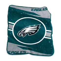 Philadelphia Eagles 60x80 Circle Raschel Blanket