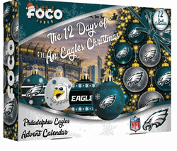 Philadelphia Eagles Advent Calendar Ball Ornament