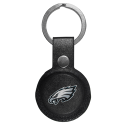 Philadelphia Eagles AirTag Compatible Leather Key Chain