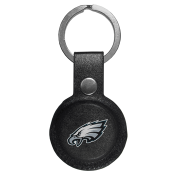 Philadelphia Eagles AirTag Compatible Leather Key Chain