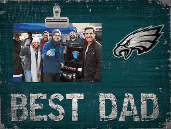 Philadelphia Eagles Best Dad Clip Frame