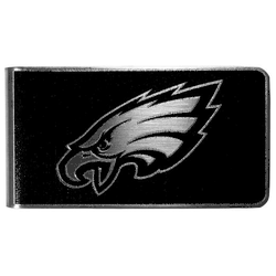 Philadelphia Eagles Black and Steel Money Clip